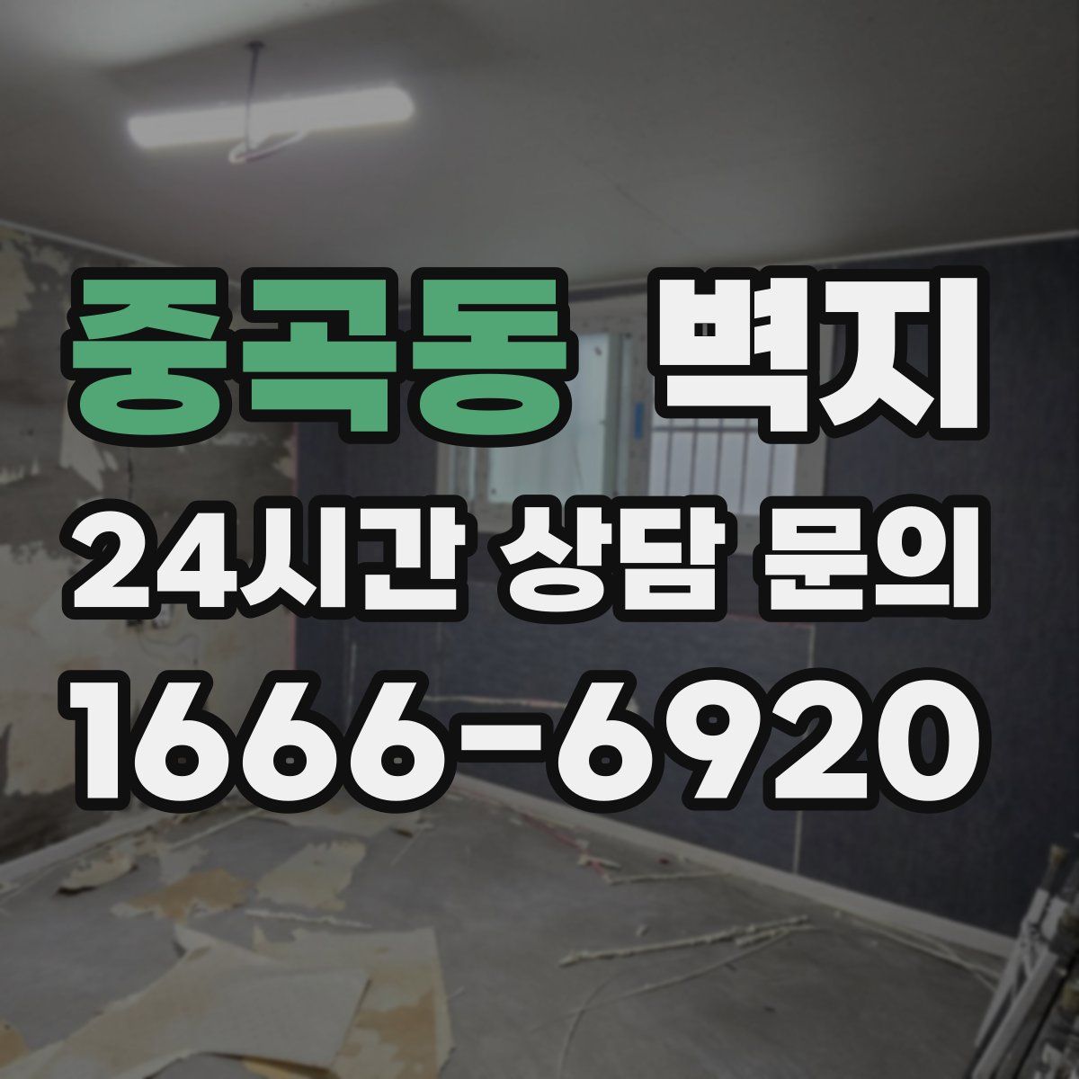 중곡동 벽지