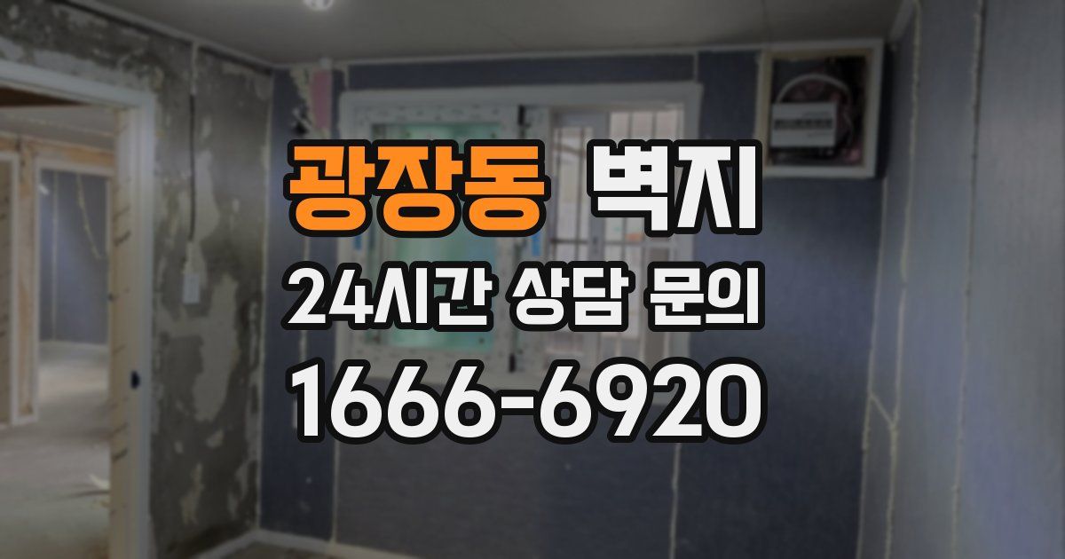 광장동 벽지