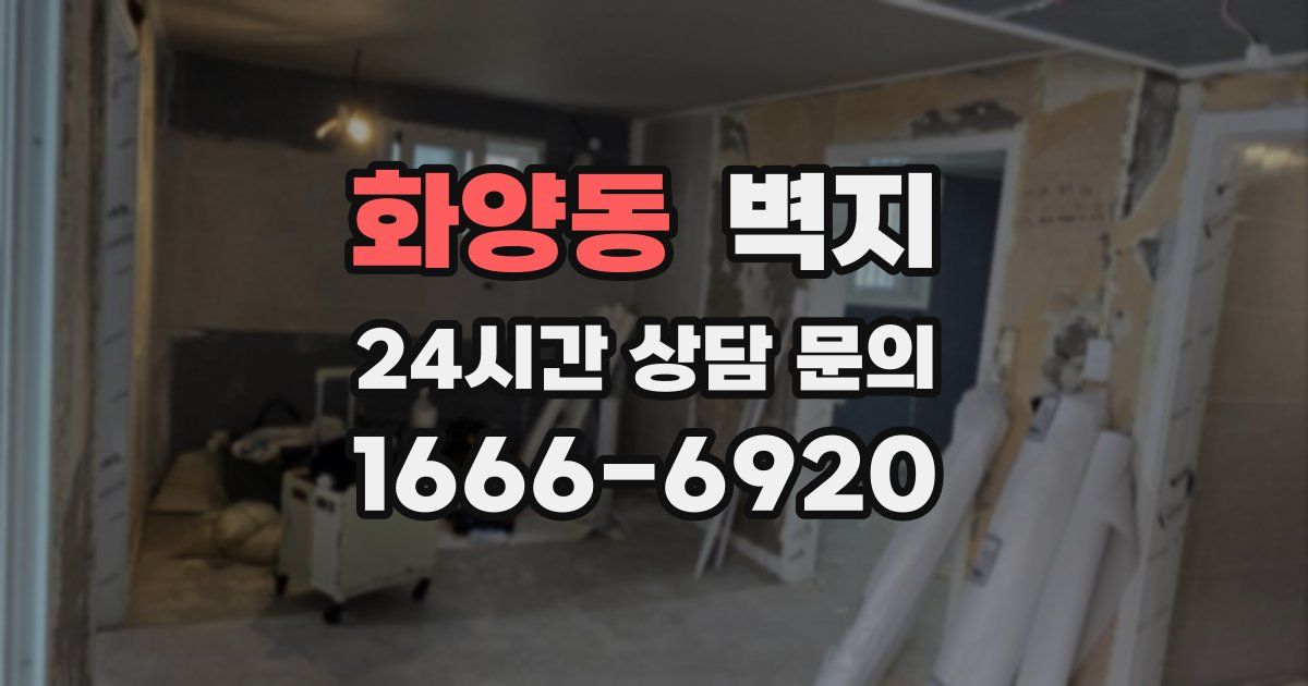 화양동 벽지
