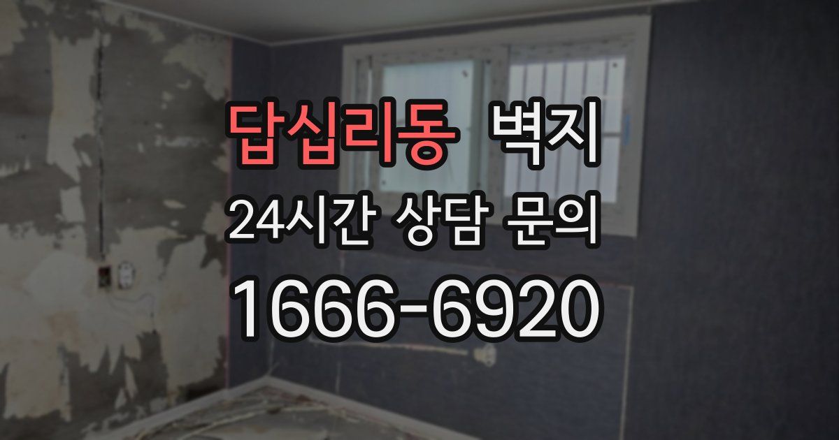 답십리동 벽지