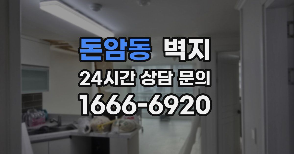 돈암동 벽지