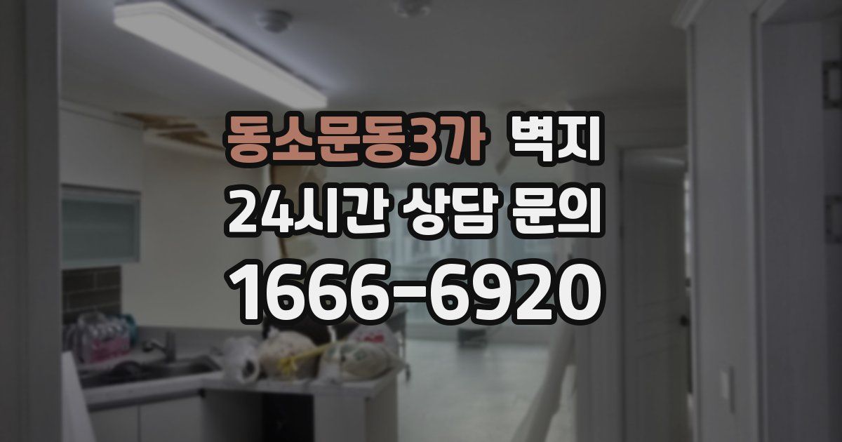 동소문동3가 벽지