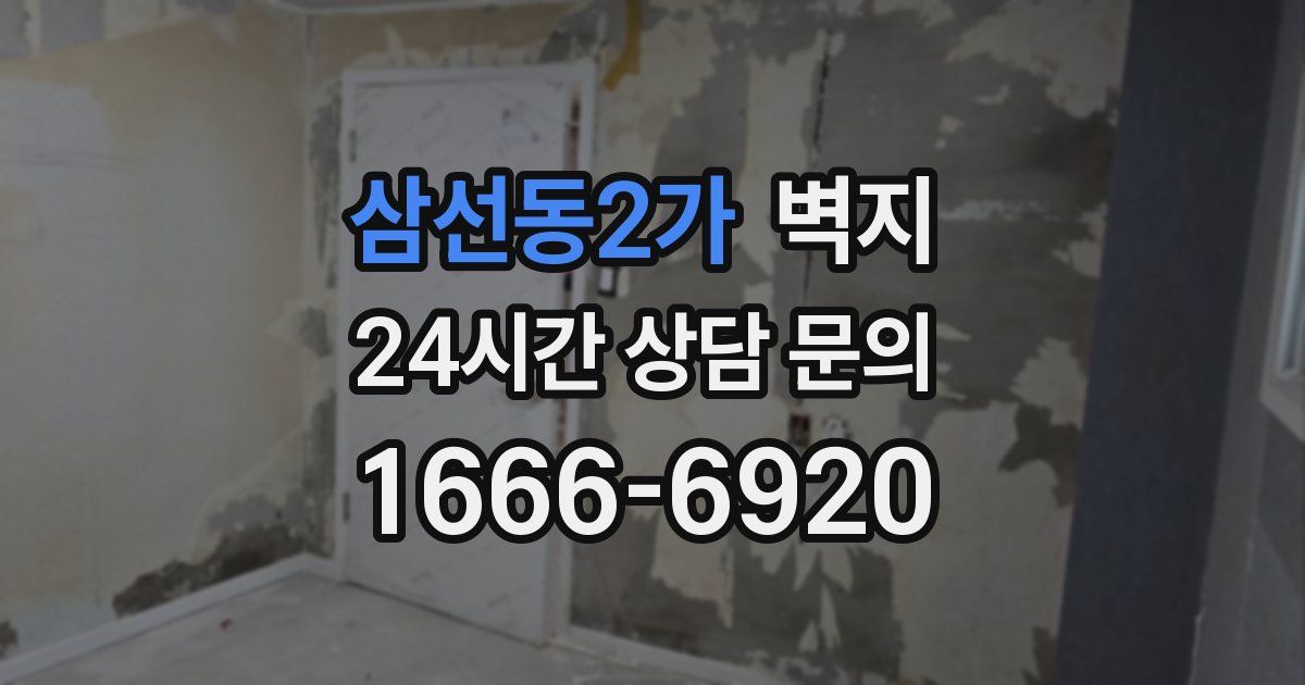 삼선동2가 벽지