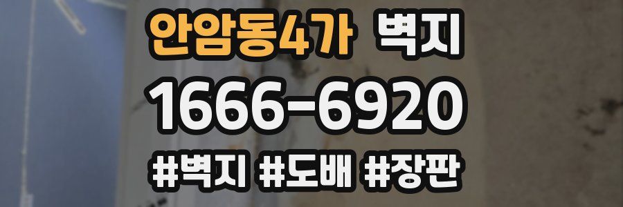 안암동4가 벽지