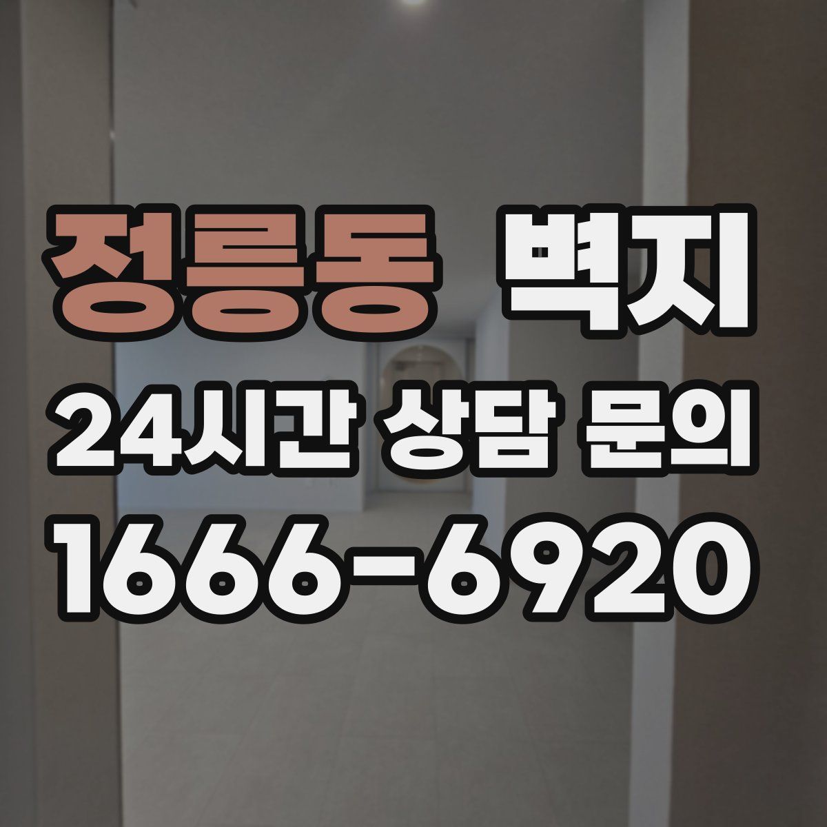 정릉동 벽지