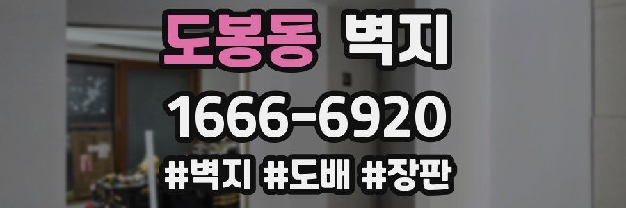 도봉동 벽지
