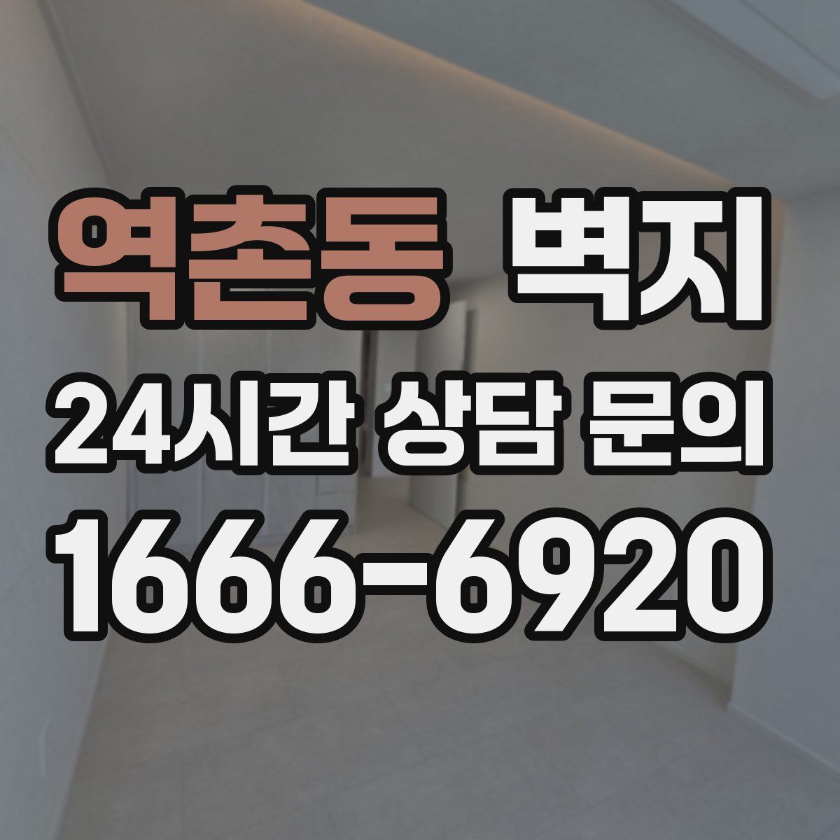 역촌동 벽지