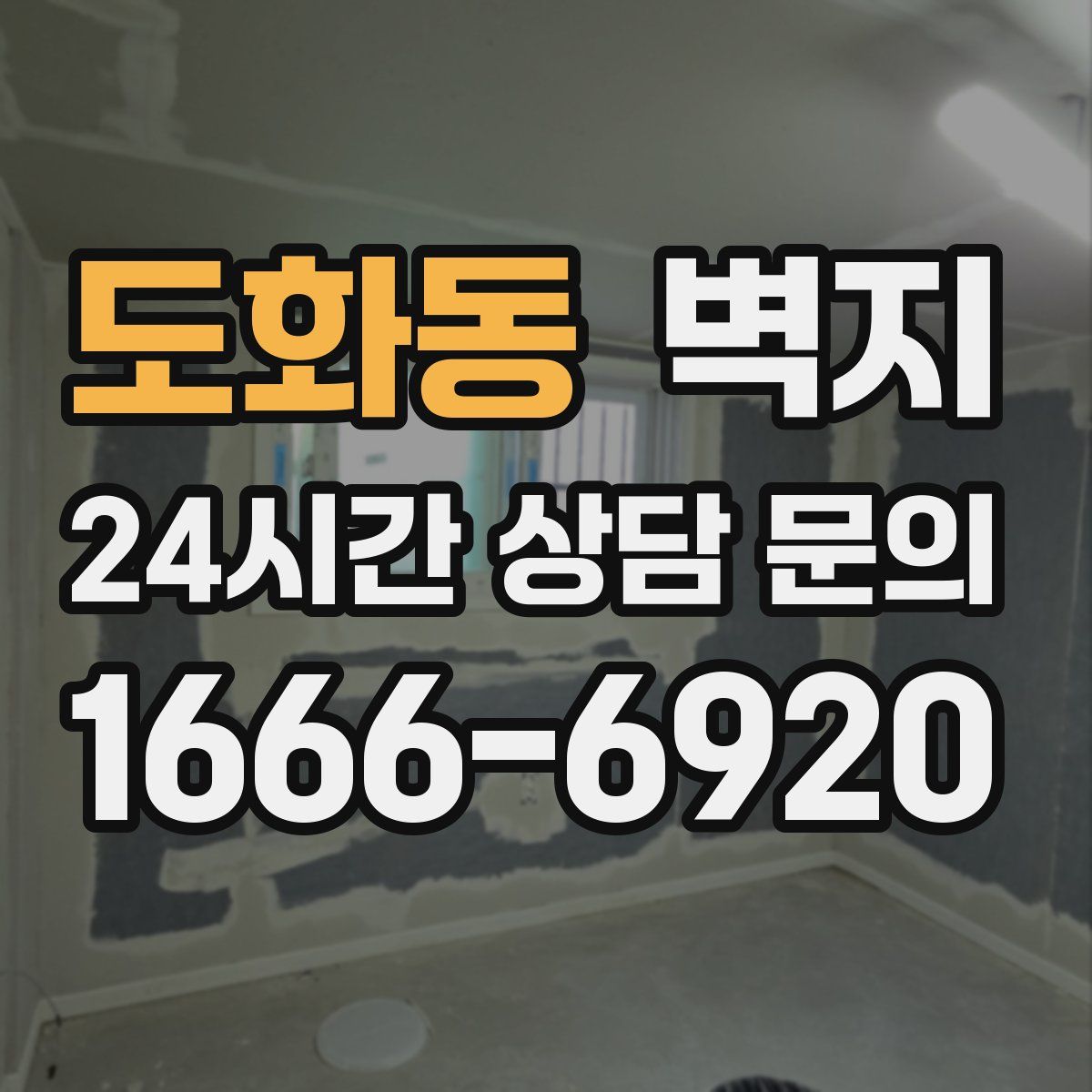 도화동 벽지