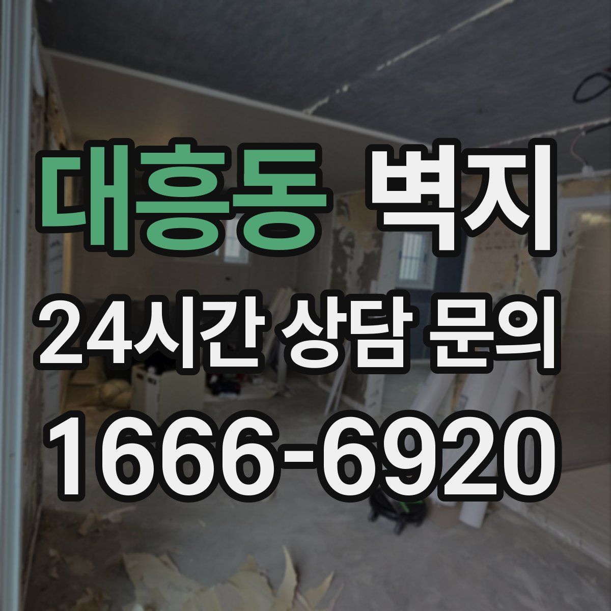 대흥동 벽지