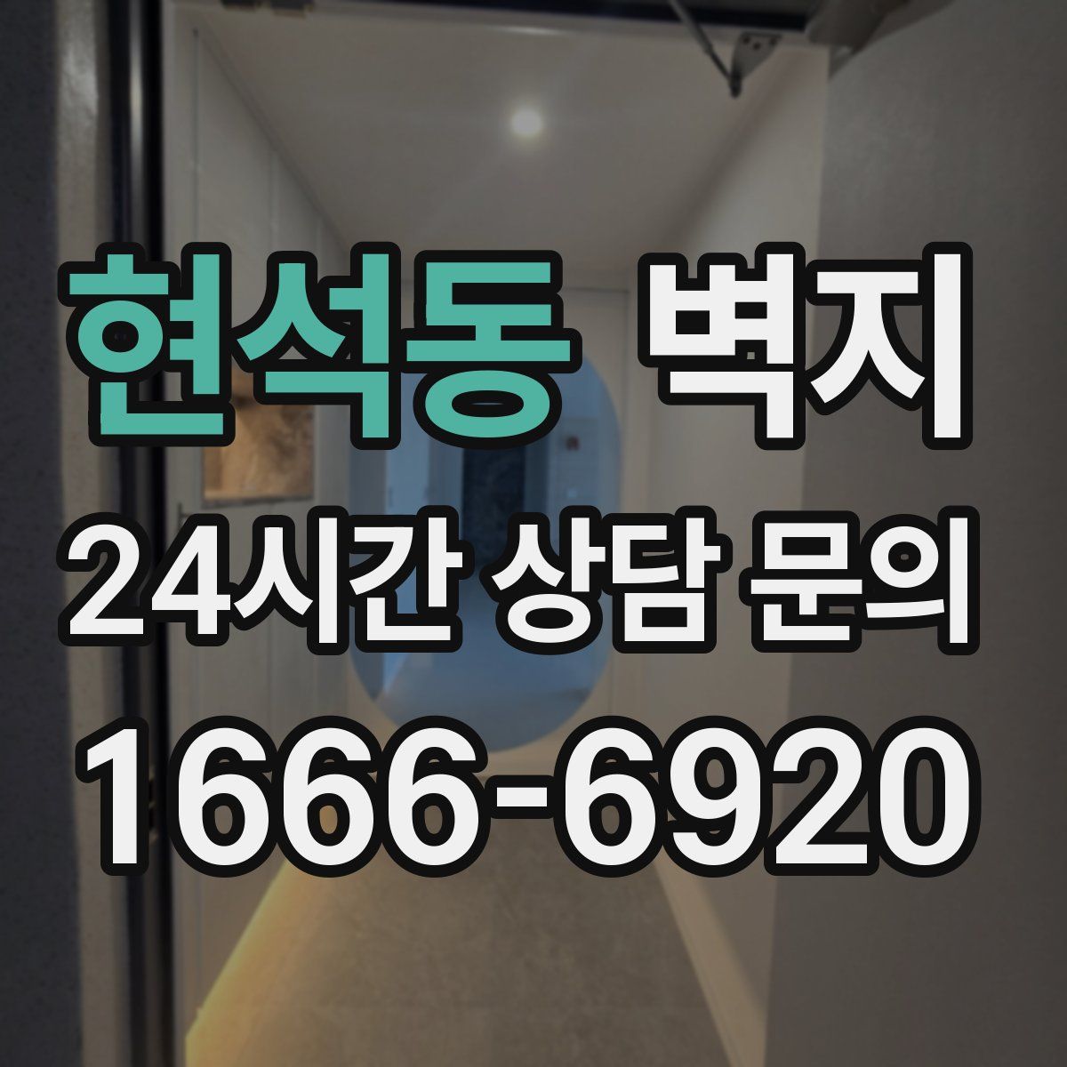 현석동 벽지