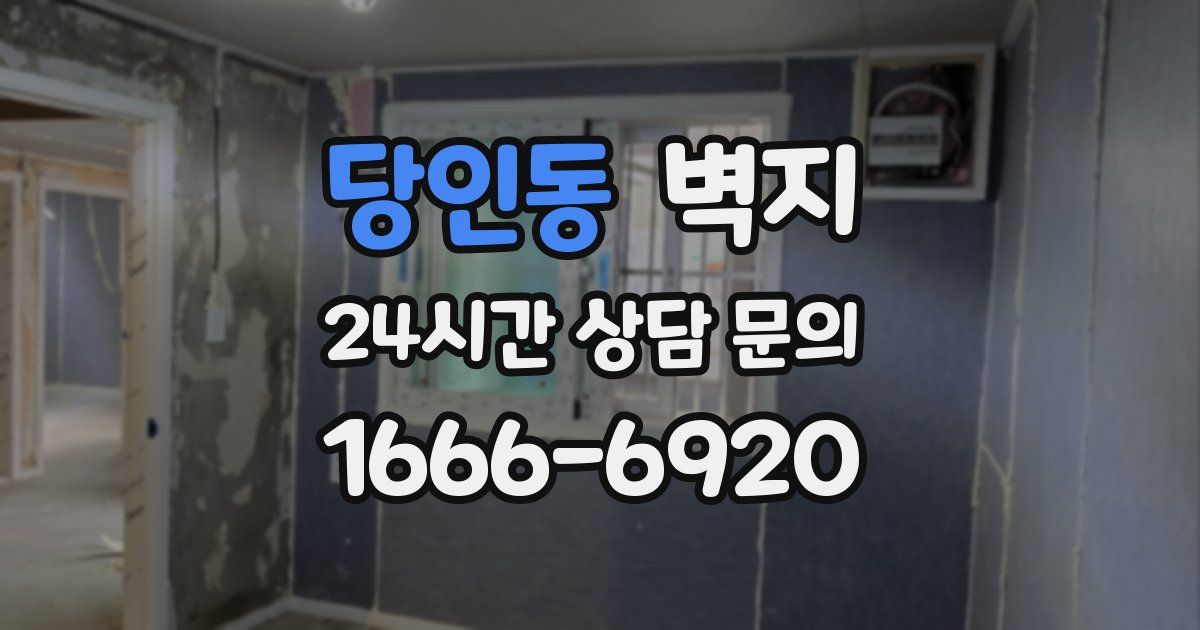 당인동 벽지