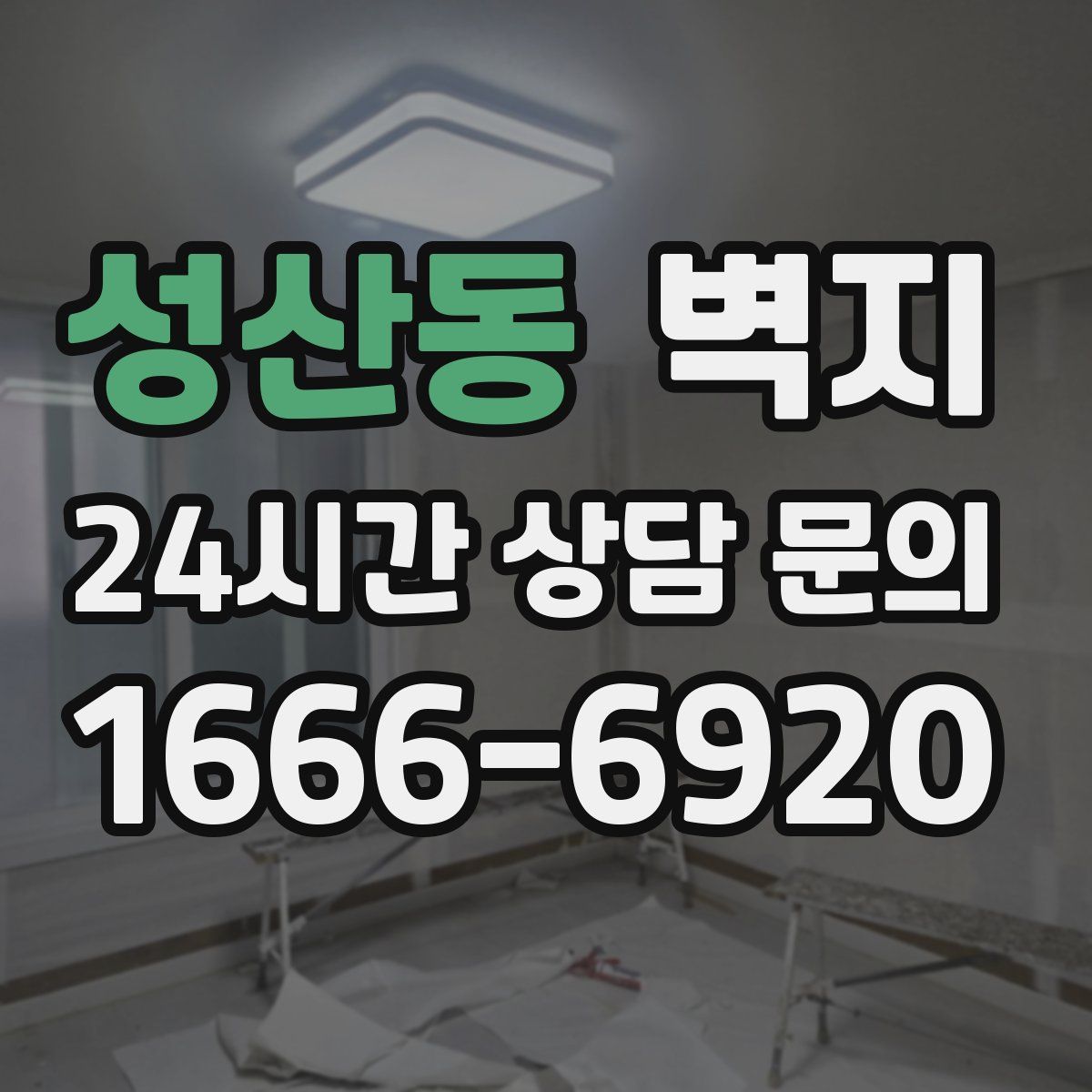 성산동 벽지