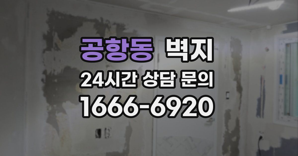 공항동 벽지
