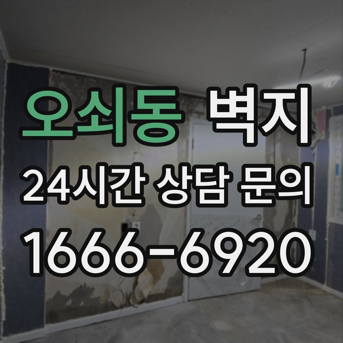 오쇠동 벽지