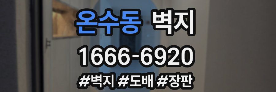 온수동 벽지