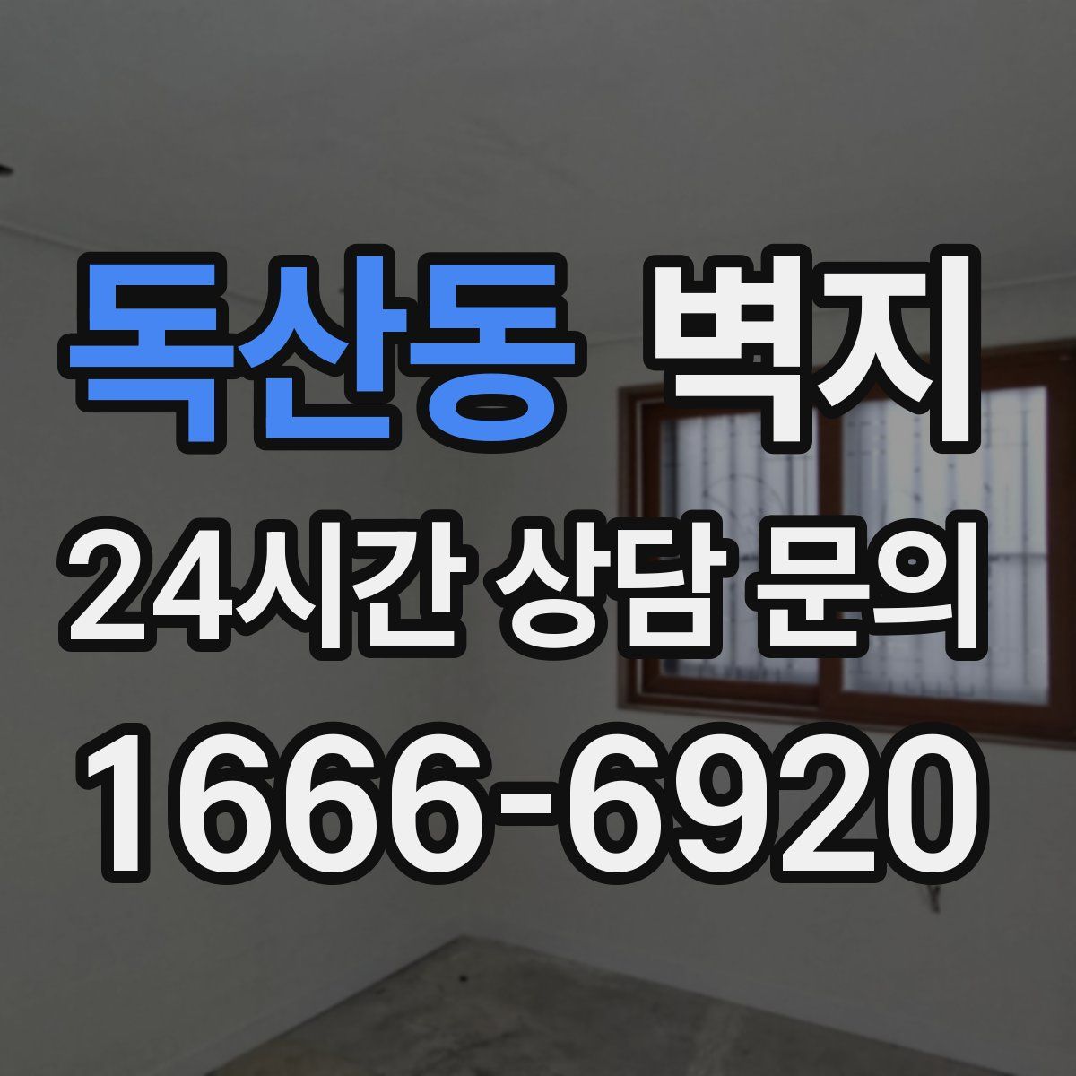 독산동 벽지
