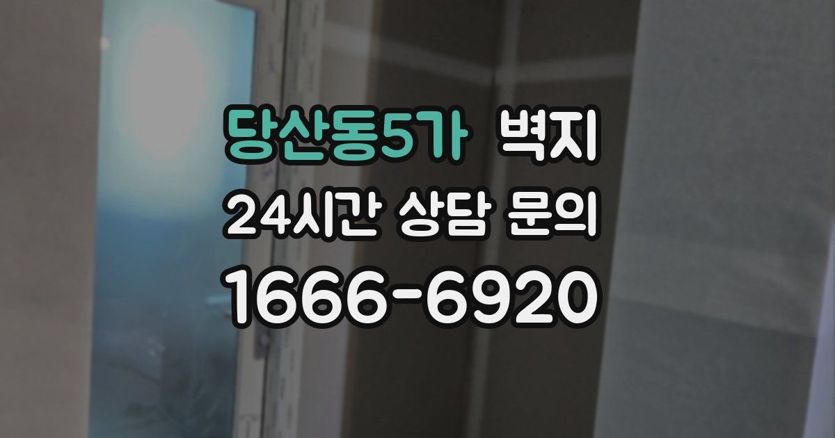 당산동5가 벽지