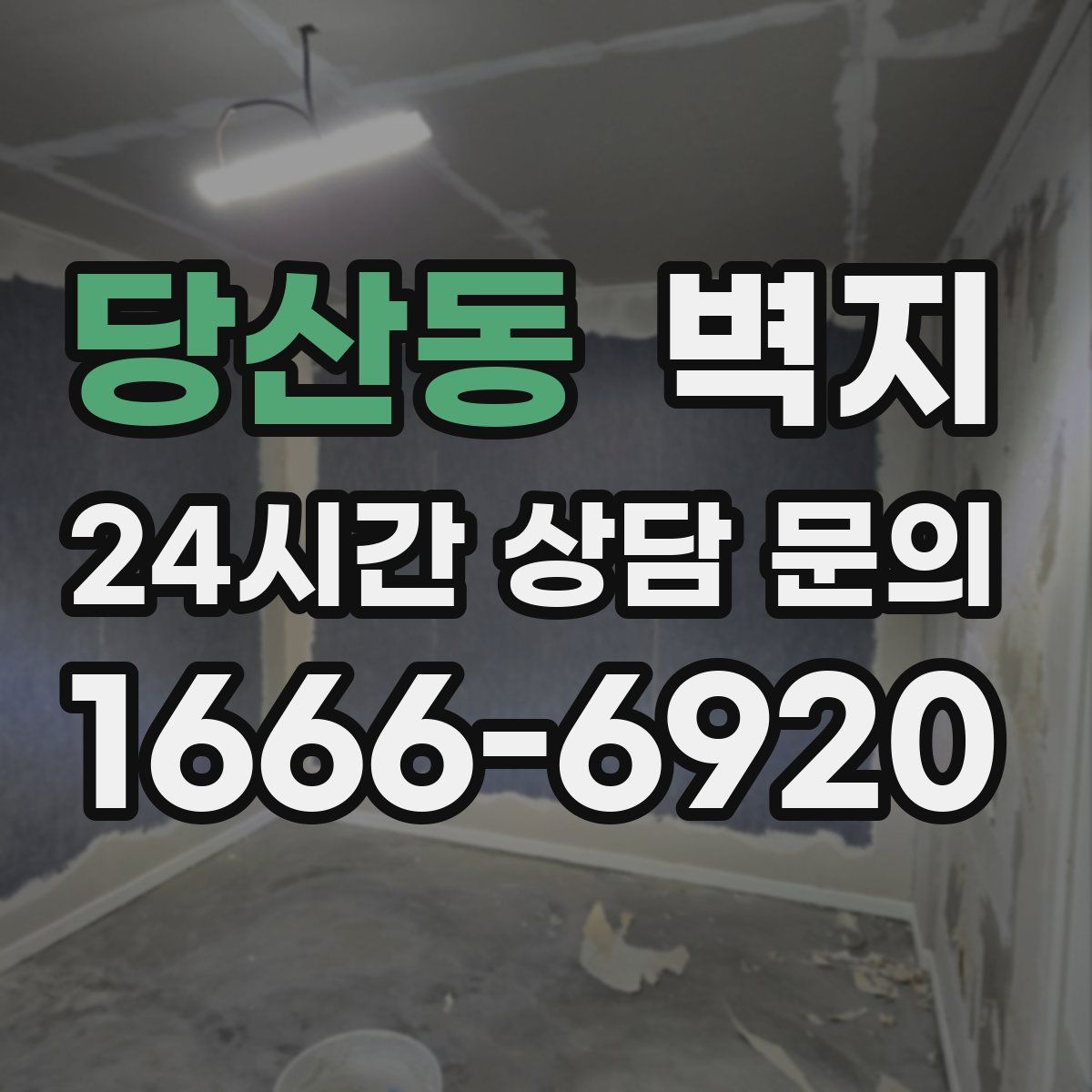 당산동 벽지