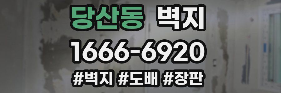 당산동 벽지