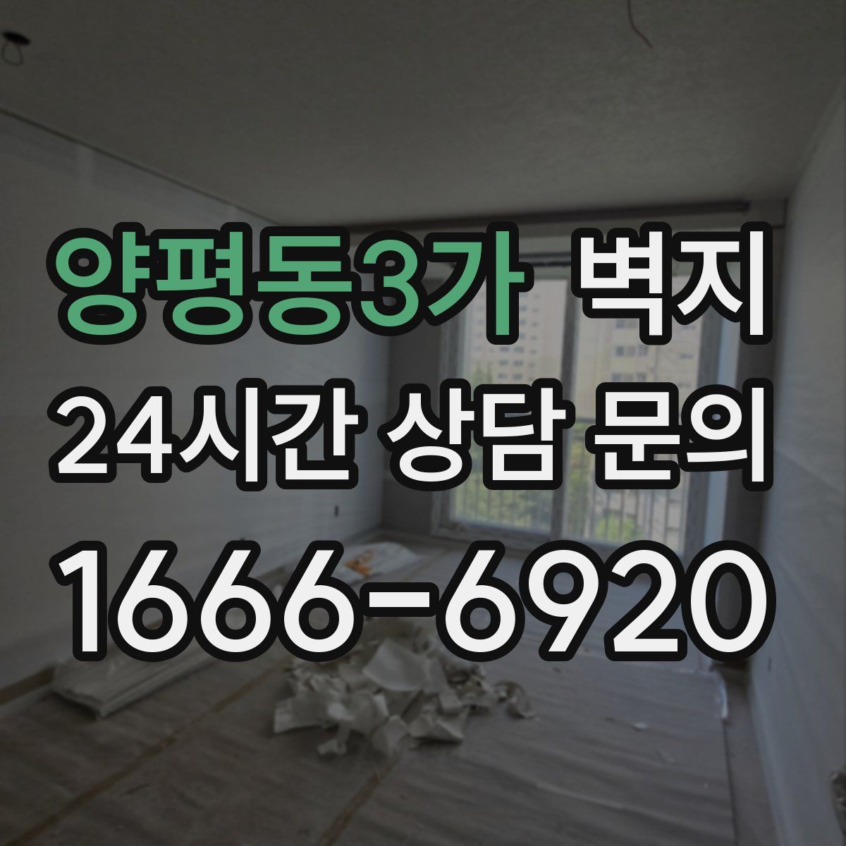 양평동3가 벽지