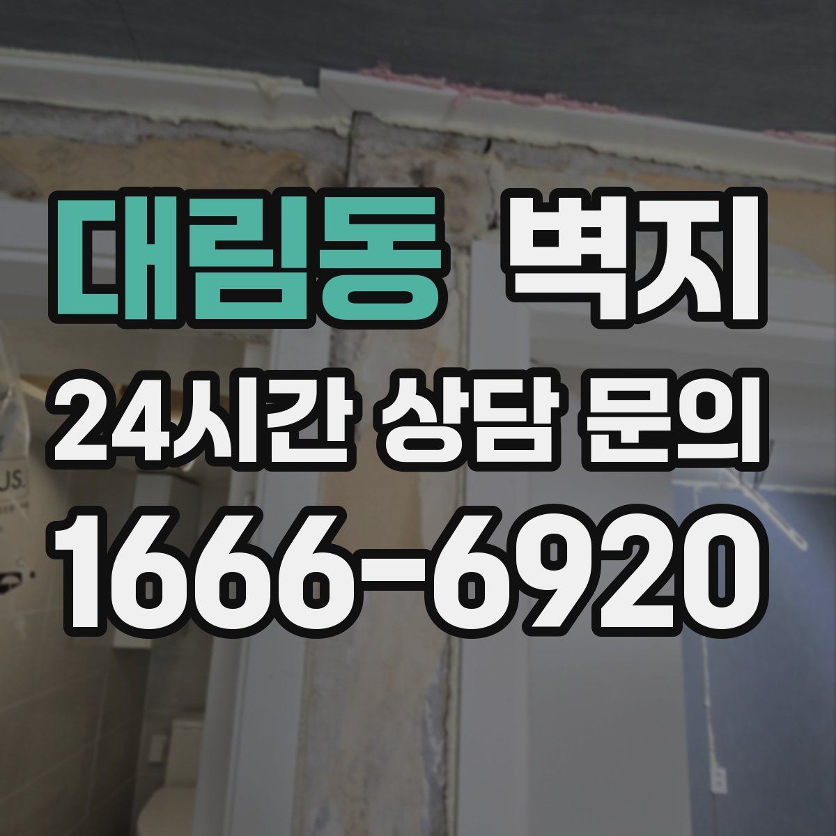 대림동 벽지