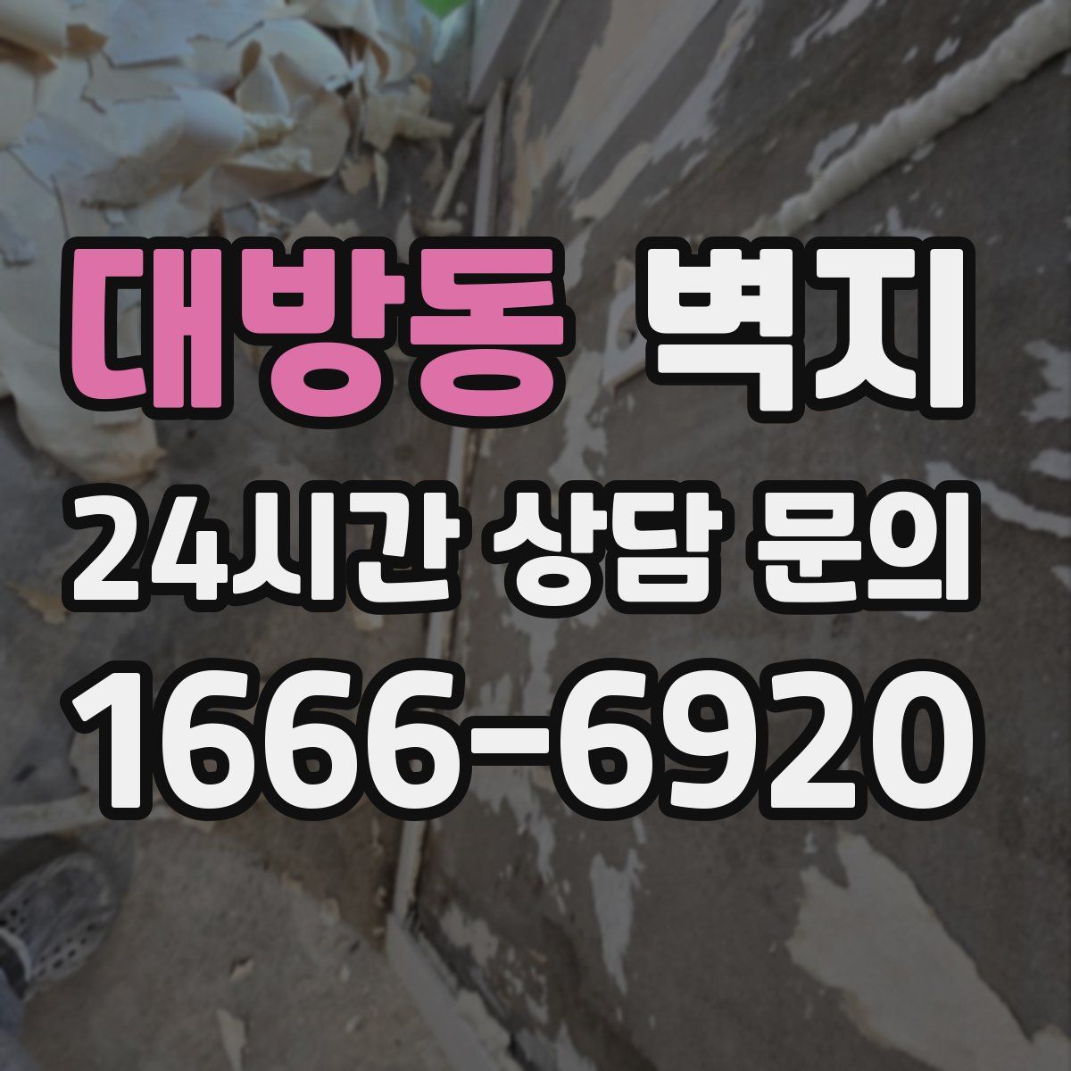 대방동 벽지