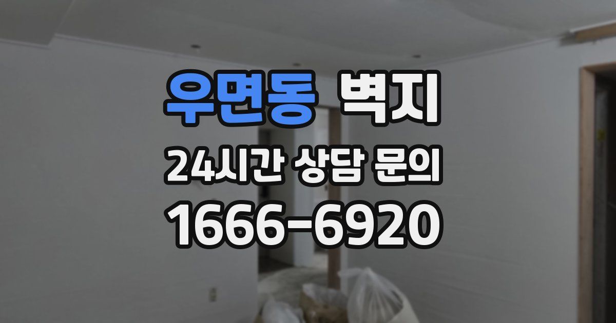 우면동 벽지