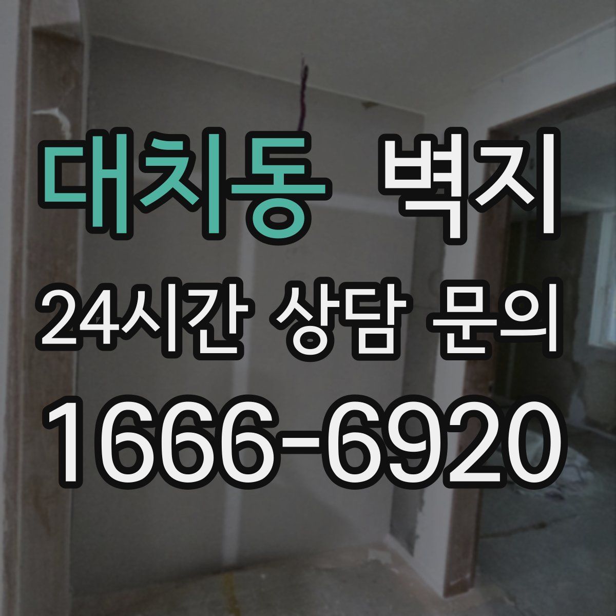 대치동 벽지