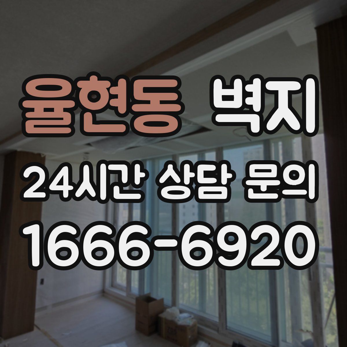 율현동 벽지
