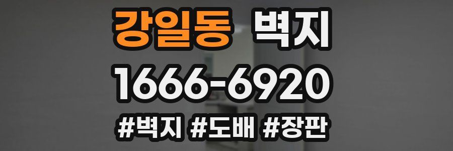 강일동 벽지