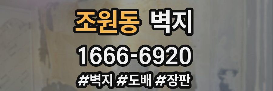 조원동 벽지