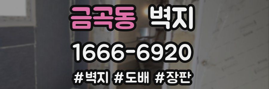 금곡동 벽지