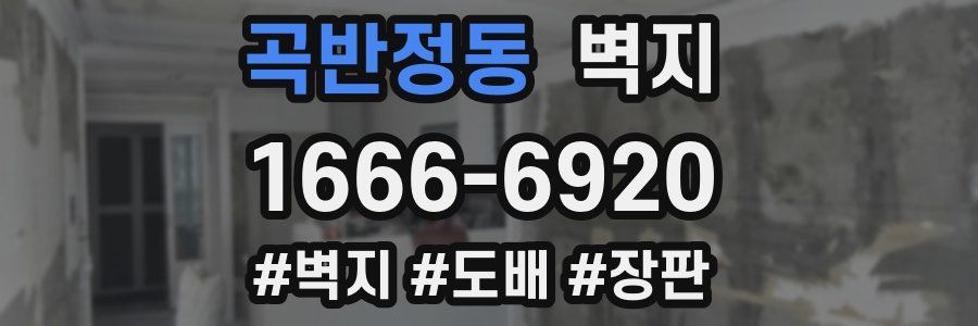 곡반정동 벽지