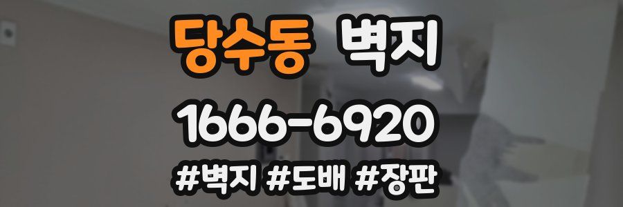 당수동 벽지
