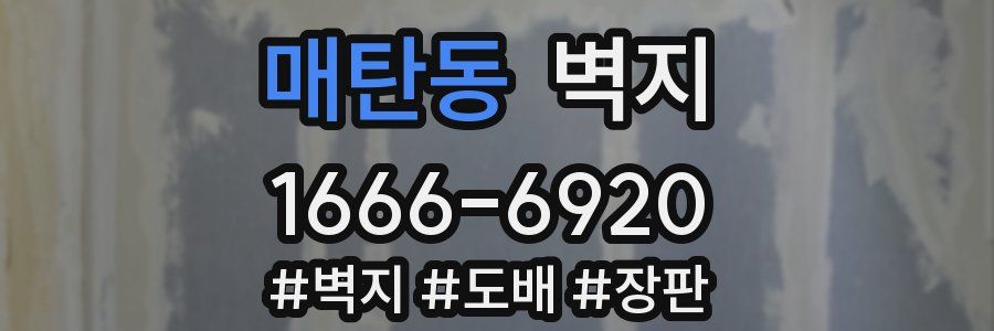 매탄동 벽지