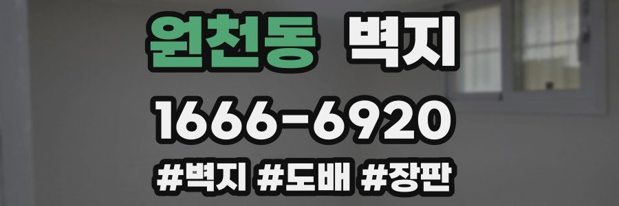 원천동 벽지