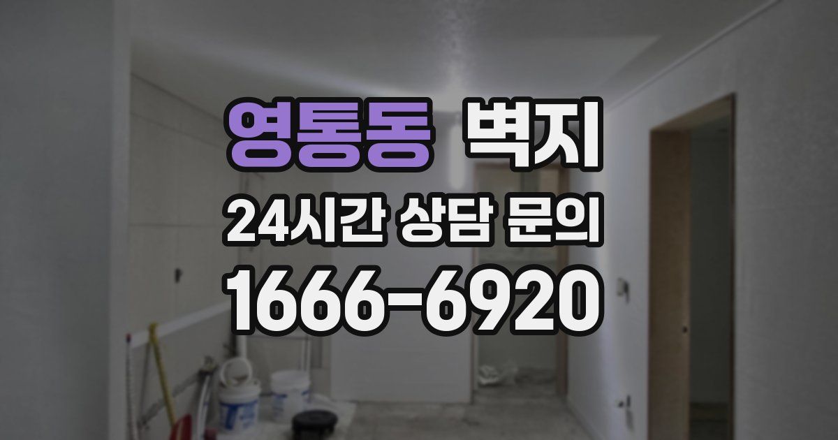 영통동 벽지