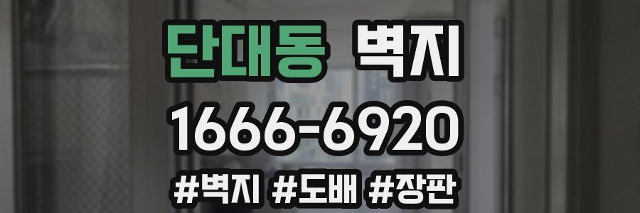 단대동 벽지