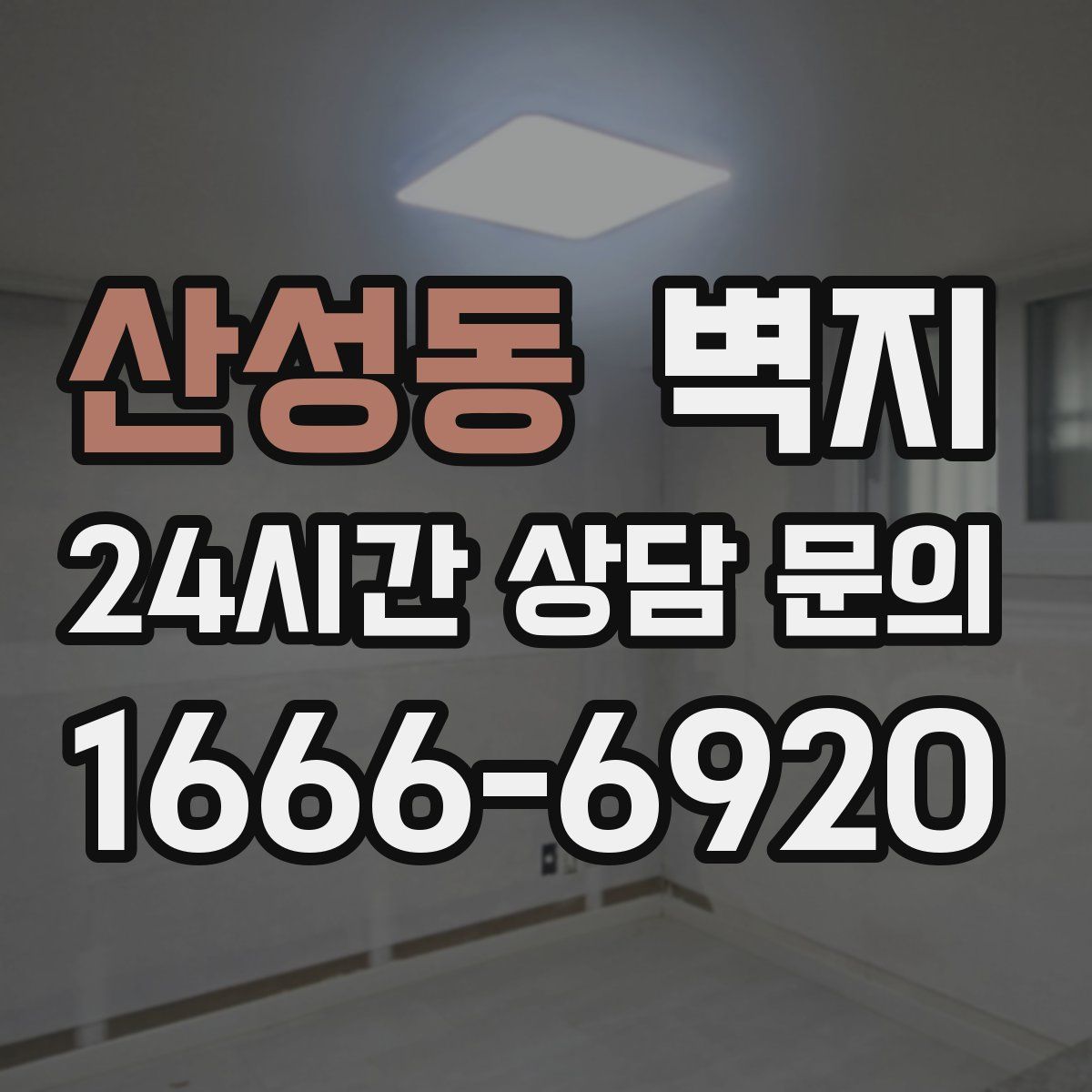 산성동 벽지