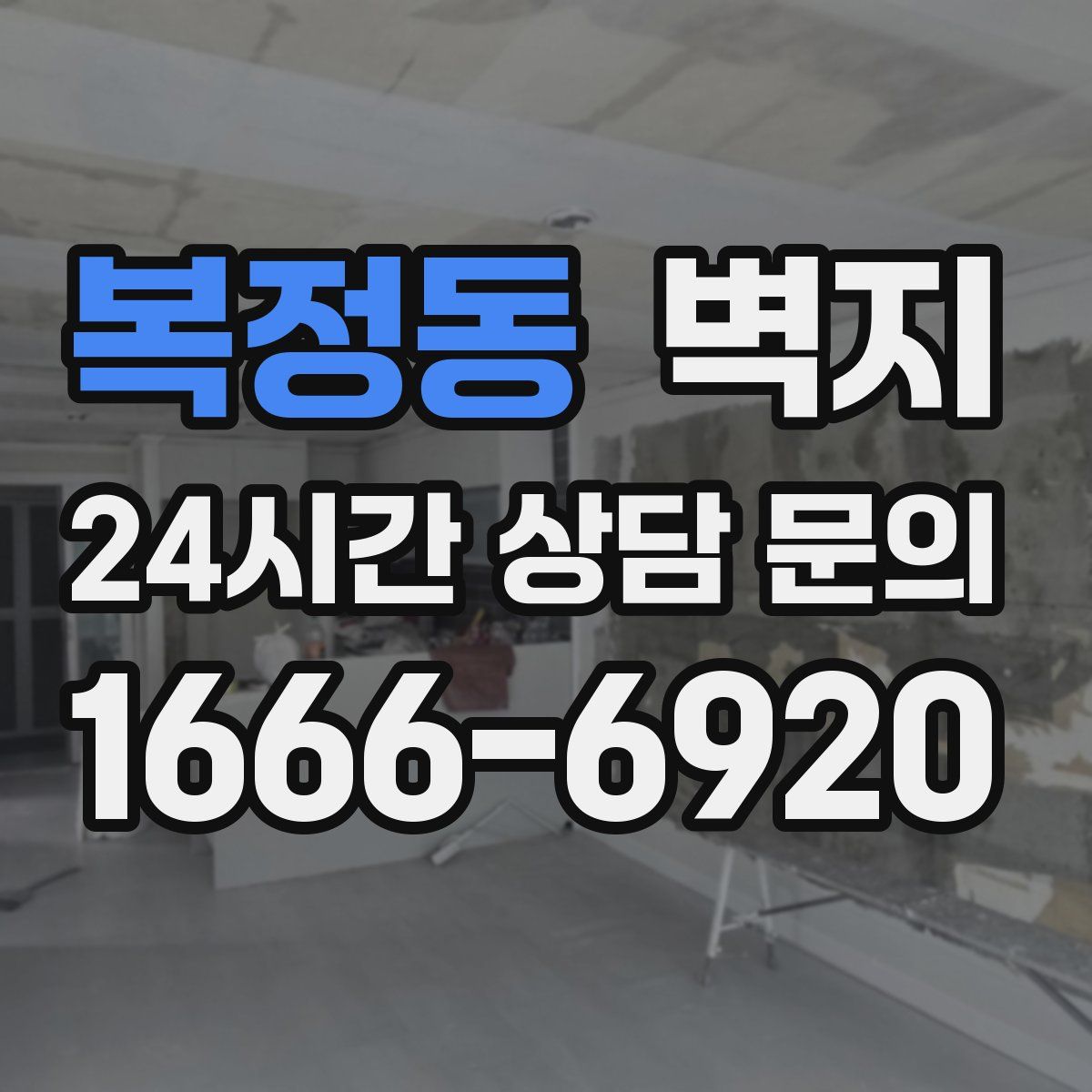 복정동 벽지