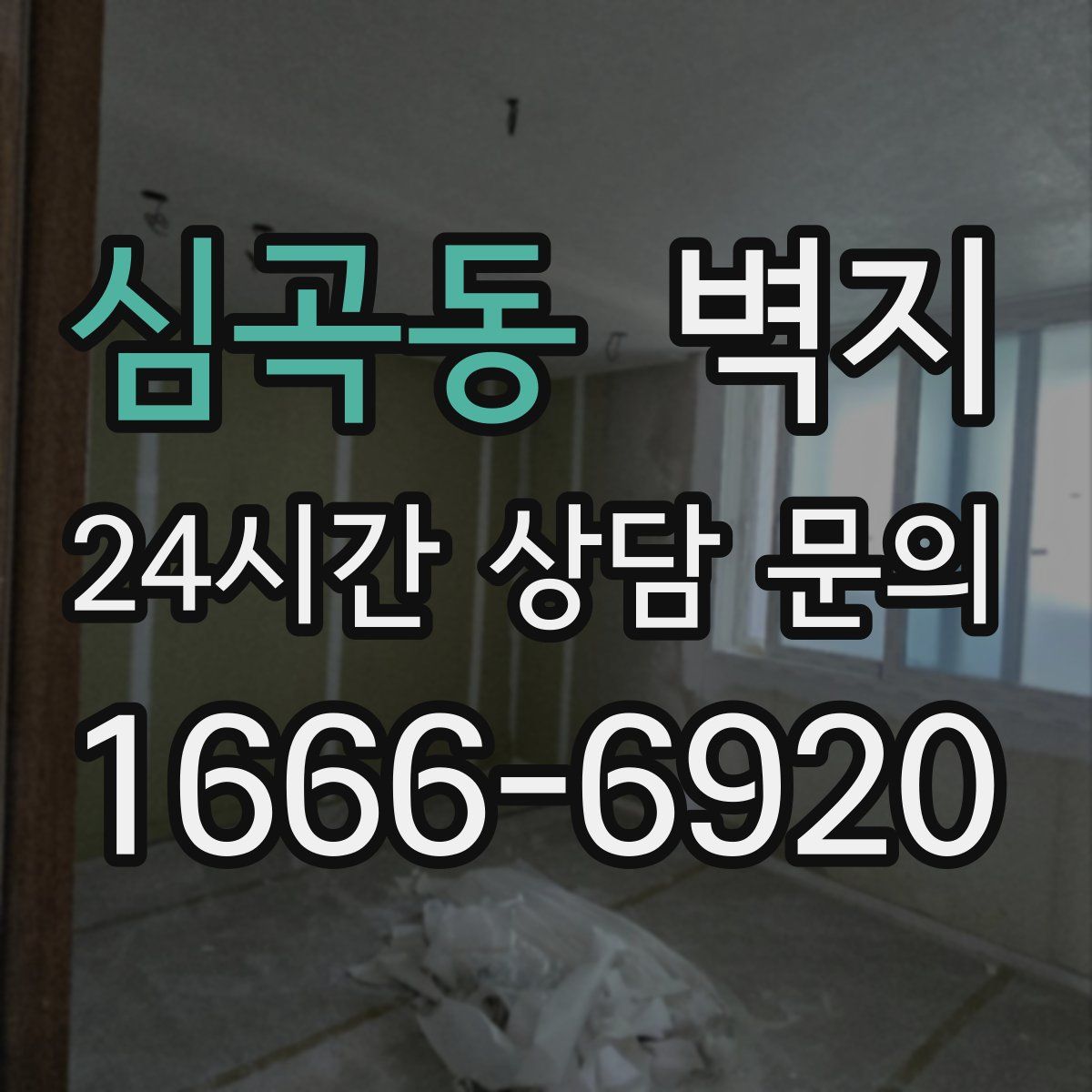 심곡동 벽지