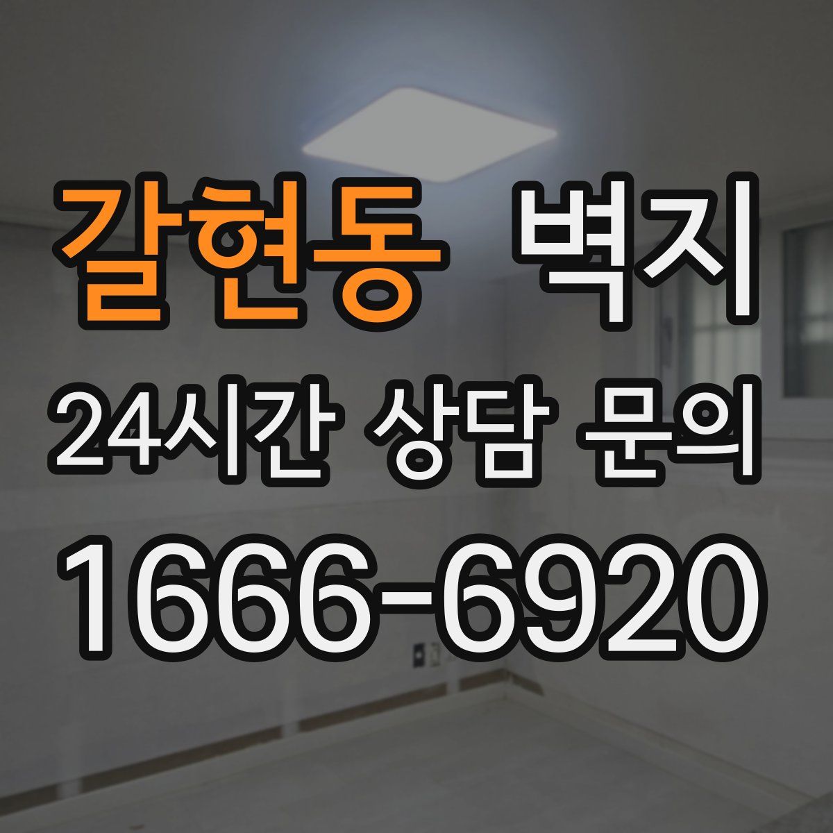 갈현동 벽지