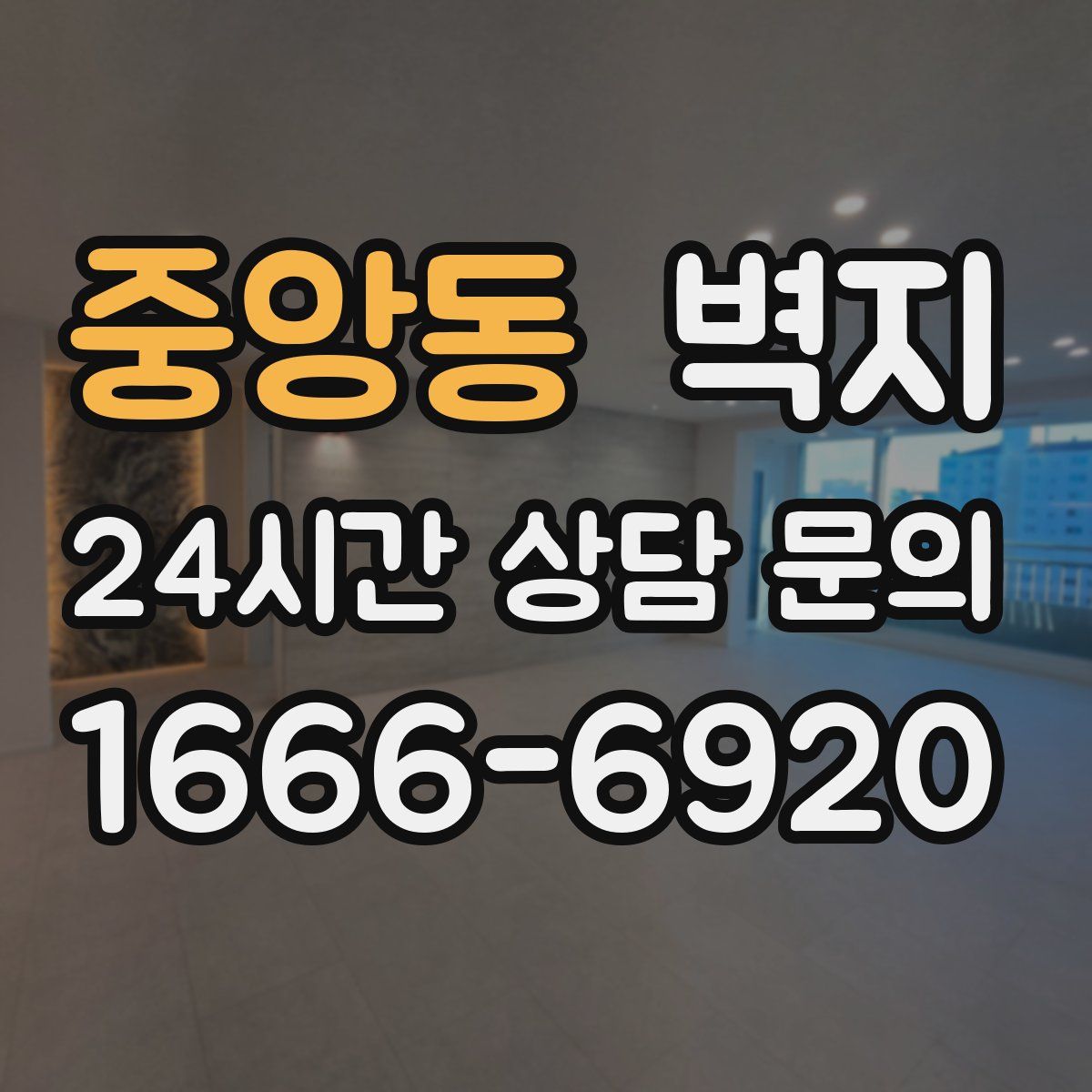 중앙동 벽지