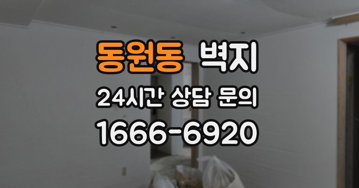 동원동 벽지