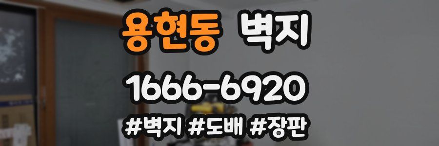 용현동 벽지