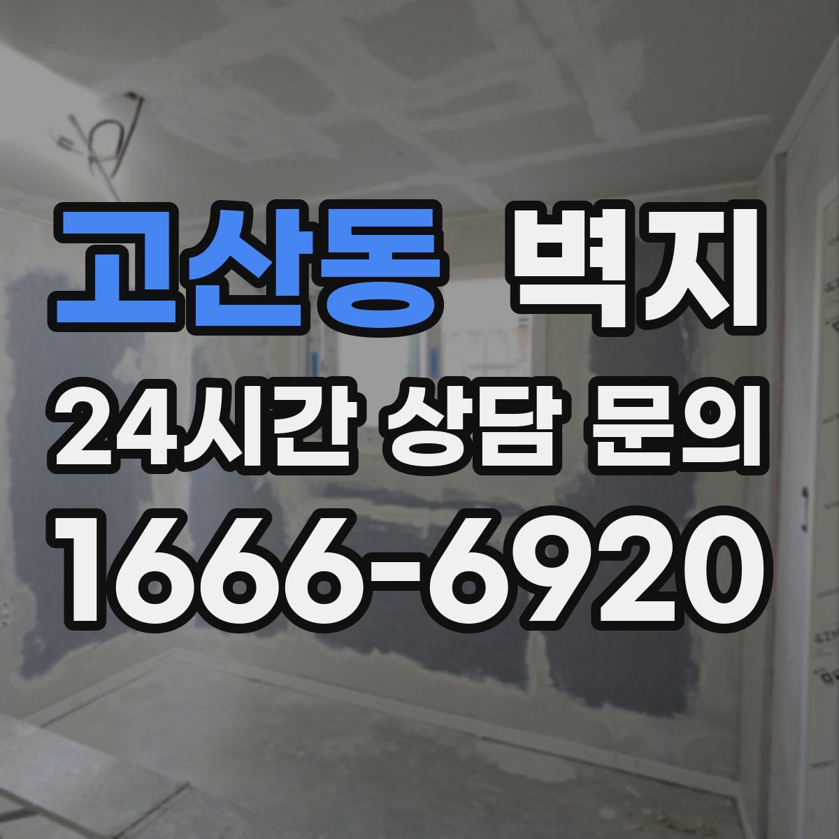 고산동 벽지