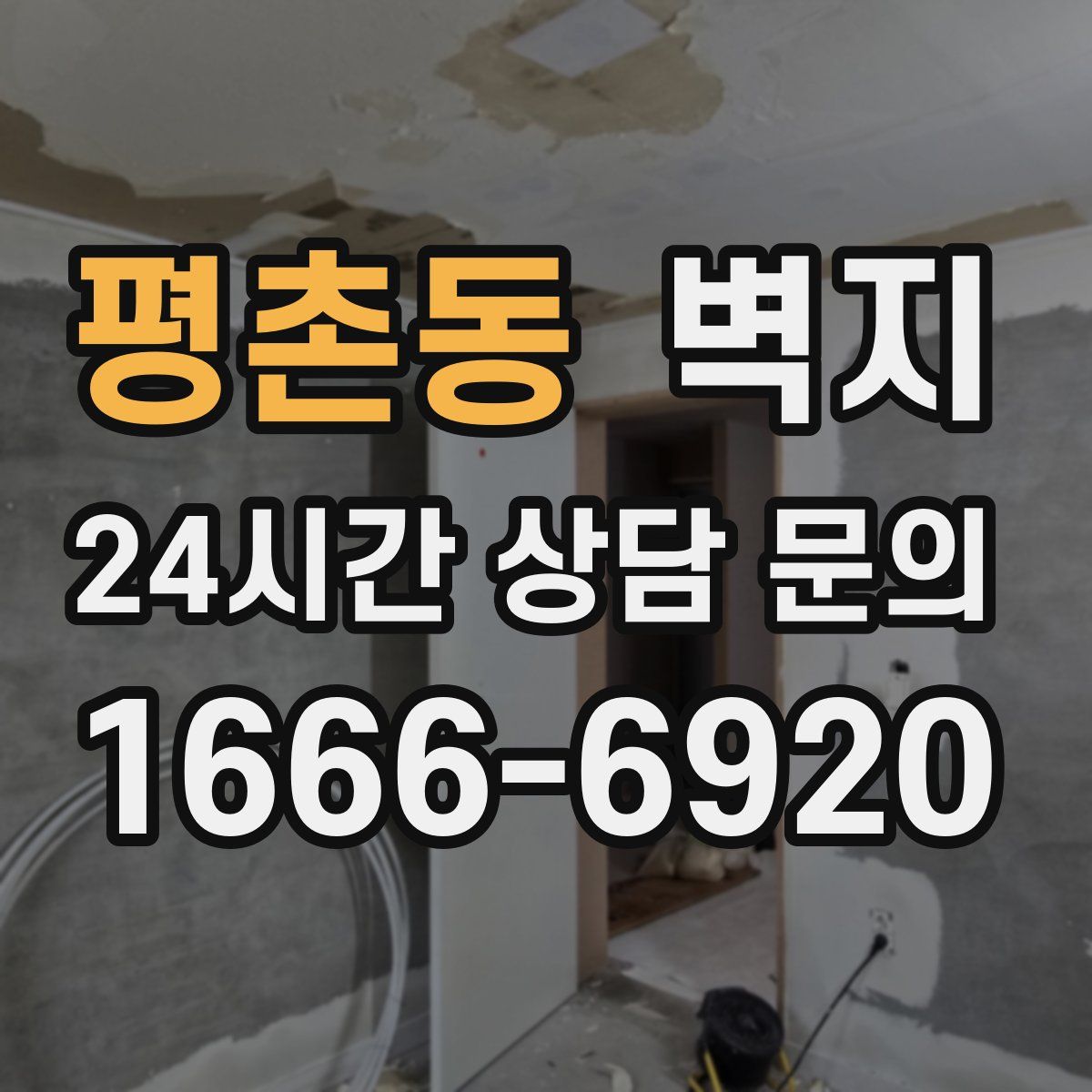 평촌동 벽지
