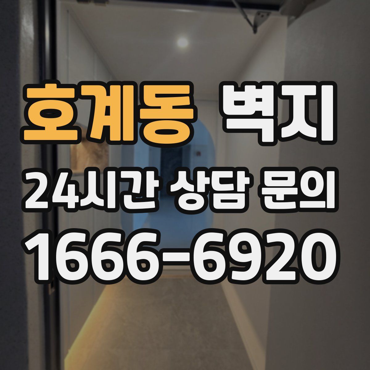 호계동 벽지