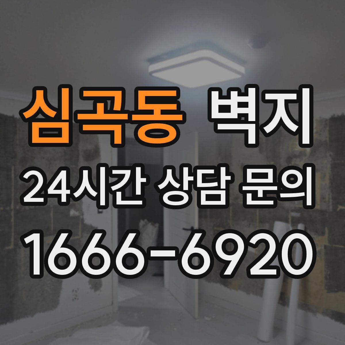 심곡동 벽지