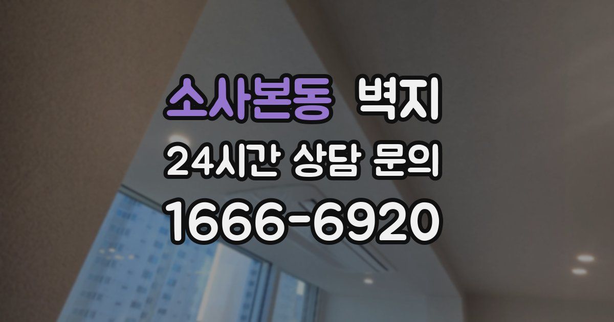 소사본동 벽지